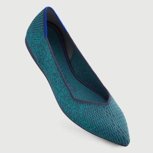 Rothy's Spruce Python Points size 7 GUC Retired Print